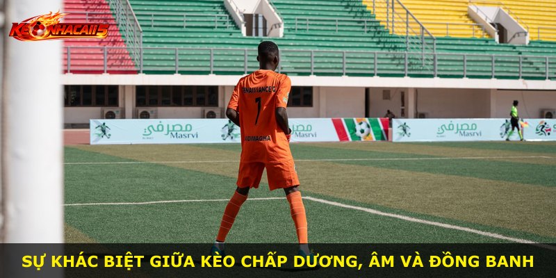 Sự khác biệt giữa kèo chấp dương, âm và đồng banh